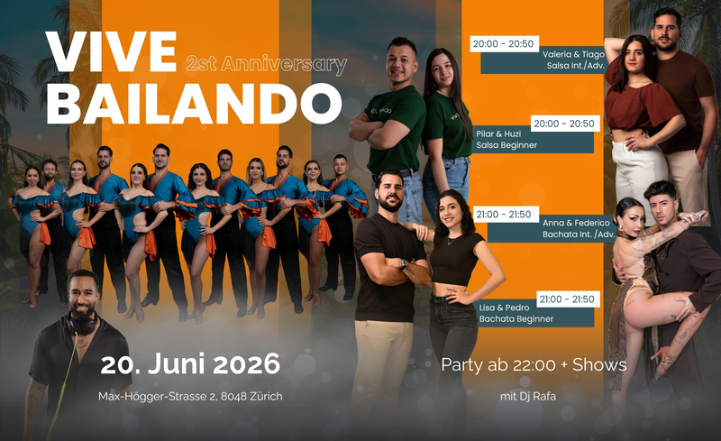 VIVE BAILANDO 2nd Anniversary