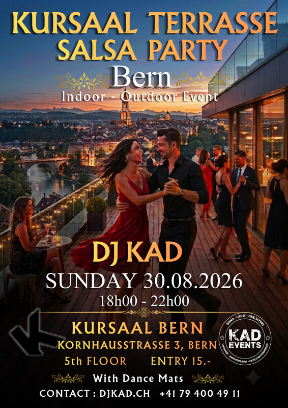 Kursaal Terrasse Salsa Party Bern