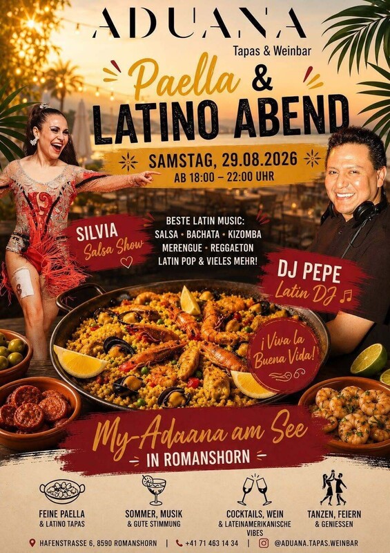 Paella & Latino Abend