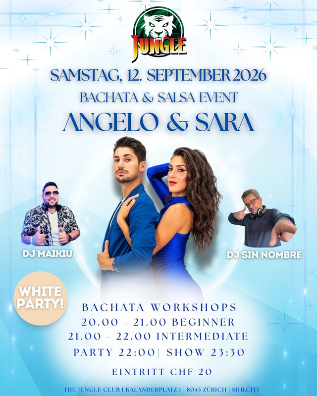 Bachata & Salsa Event Angelo & Sara