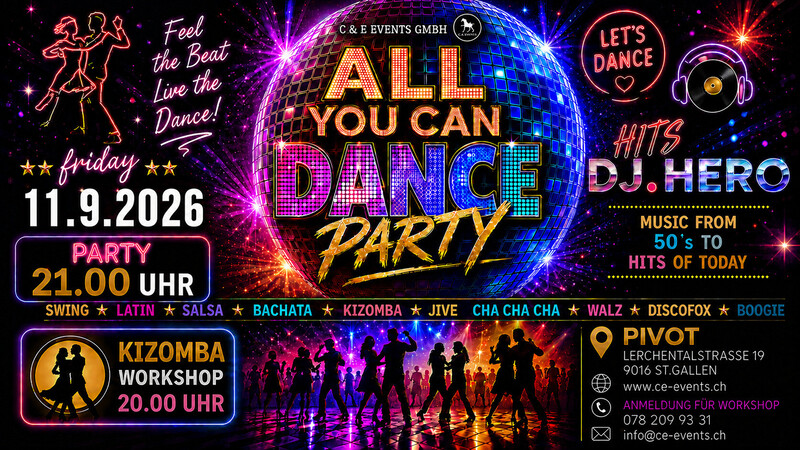 ALL YOU CAN DANCE PARTY