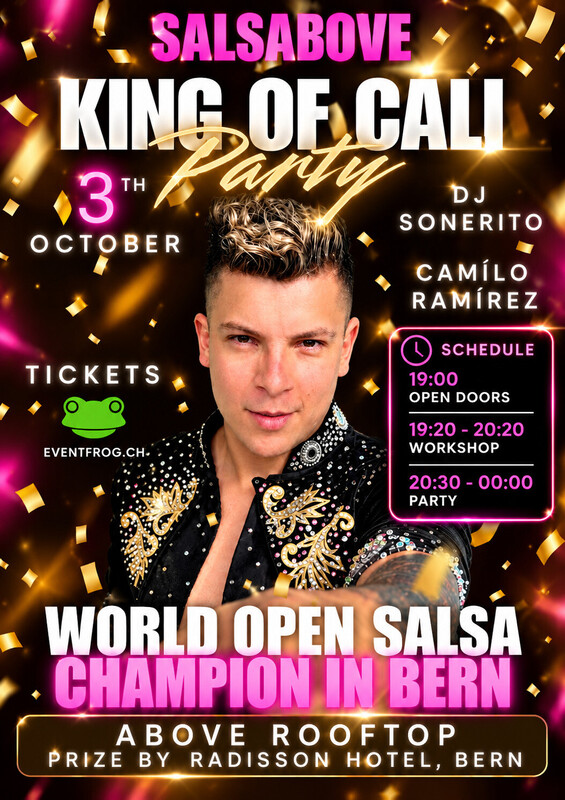 SALSA ABOVE KING OF CALI Party