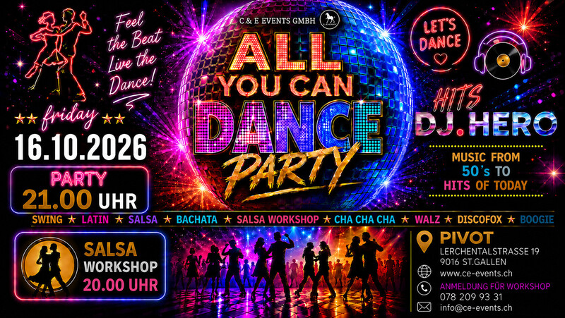 ALL YOU CAN DANCE PARTY