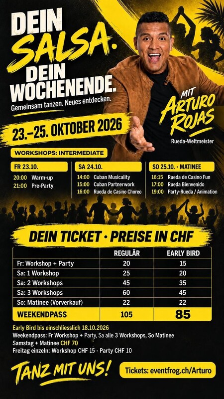 DEIN SALSA. DEIN WOCHENENDE.