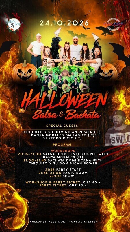 HALLOWEEN Salsa & Bachata