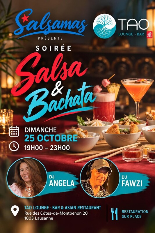Soirée Salsa Bachata au Tao Lounge