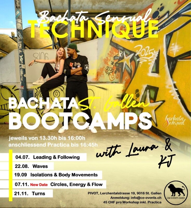 Bachata Bootcamp & Bachata Village Party in St. Gallen!!!