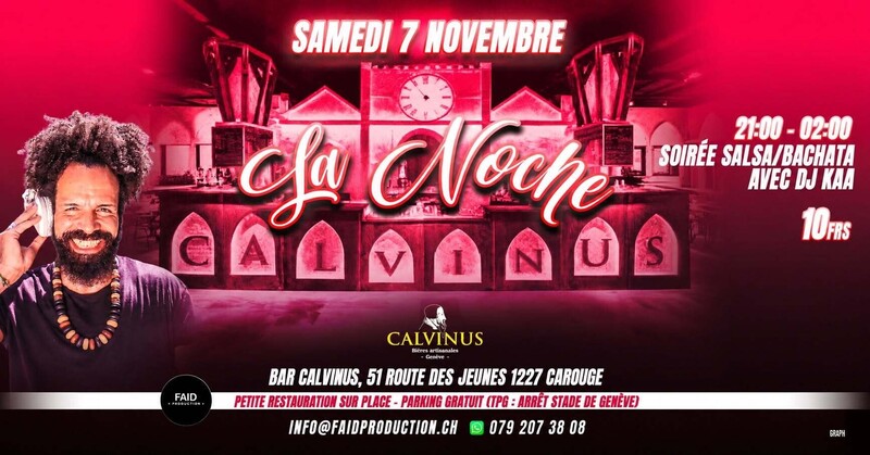 La Noche Calvinus Salsa y Bachata