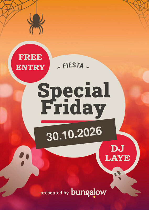 Special Friday - FREE ENTRY