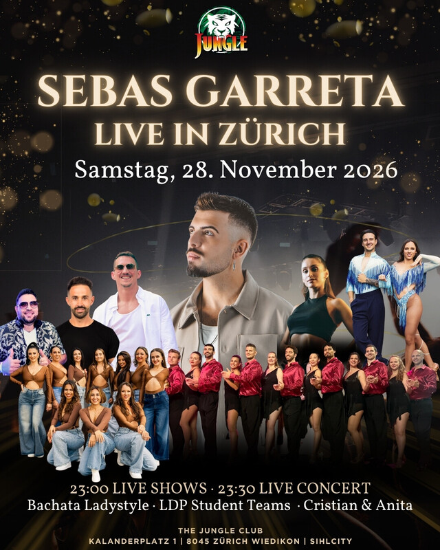 SEBAS GARRETA – LIVE IN ZÜRICH ✨