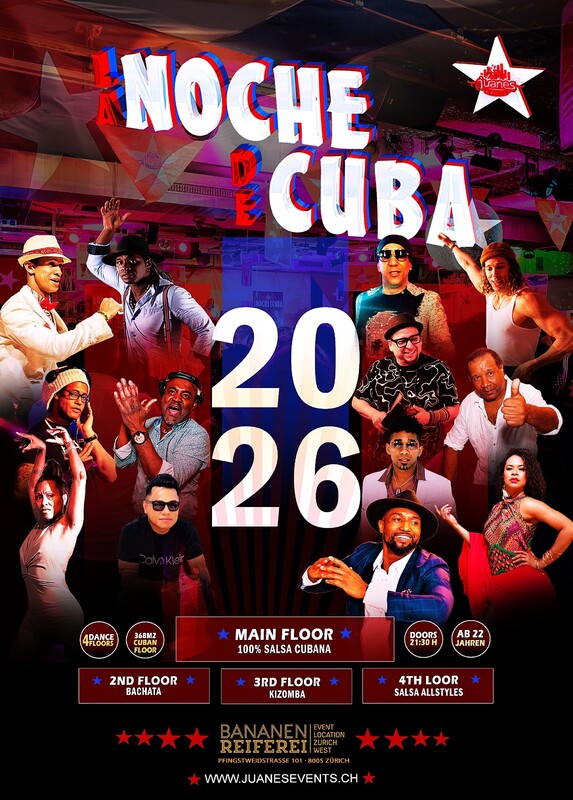 ★ LA NOCHE DE CUBA ★ Welcome 2026 Bananenreiferei by Juanes
