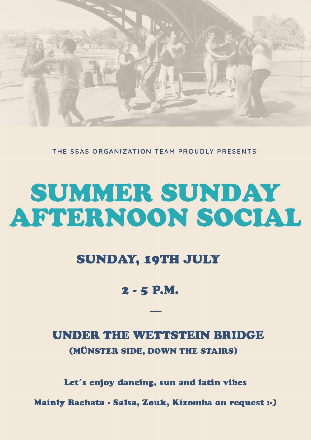 SUMMER SUNDAY AFTERNOON SOCIAL