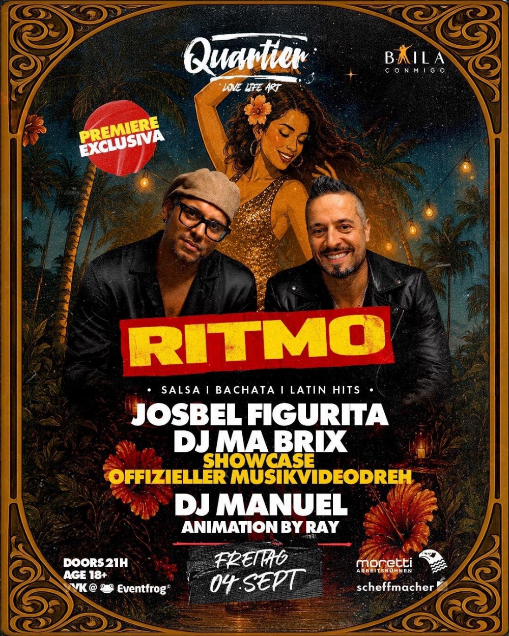BAILA CONMIGO PREMIERE EXCLUSIVA RITMO