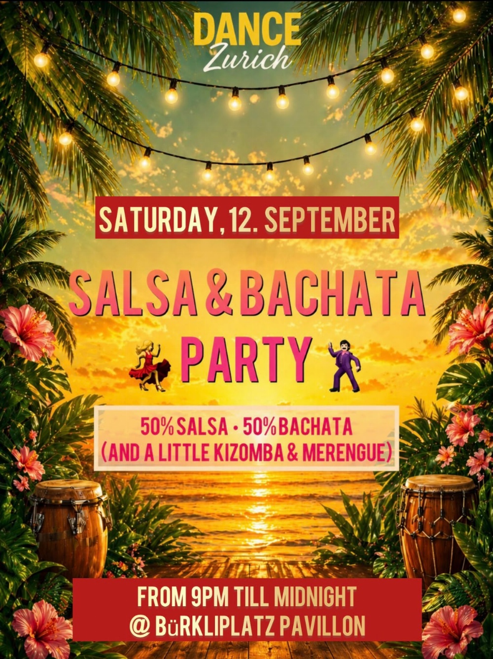 SALSA & BACHATA PARTY (AND A LITTLE KIZOMBA & MERENGUE)