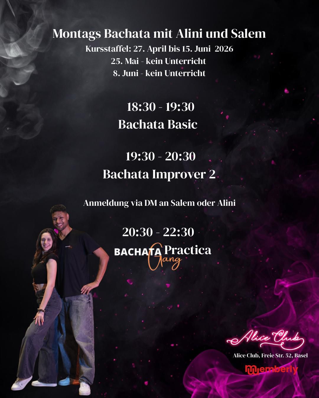 Montags Bachata mit Alini und Salem