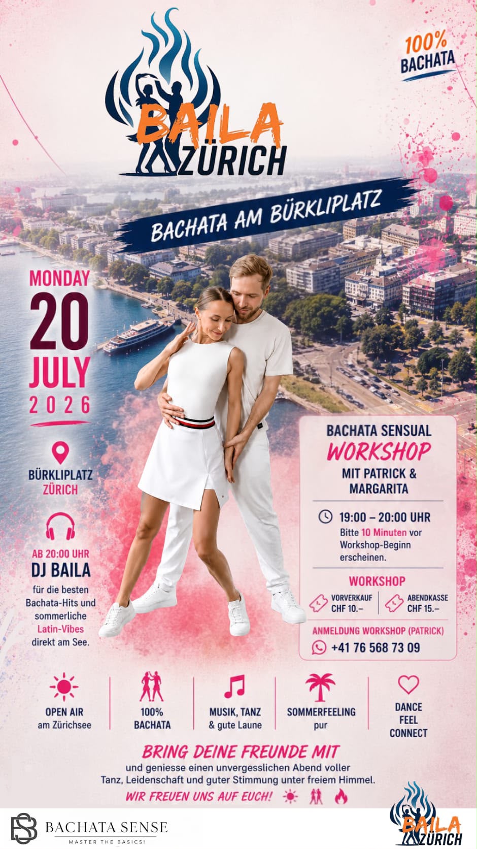 Bachata am Bürkliplatz