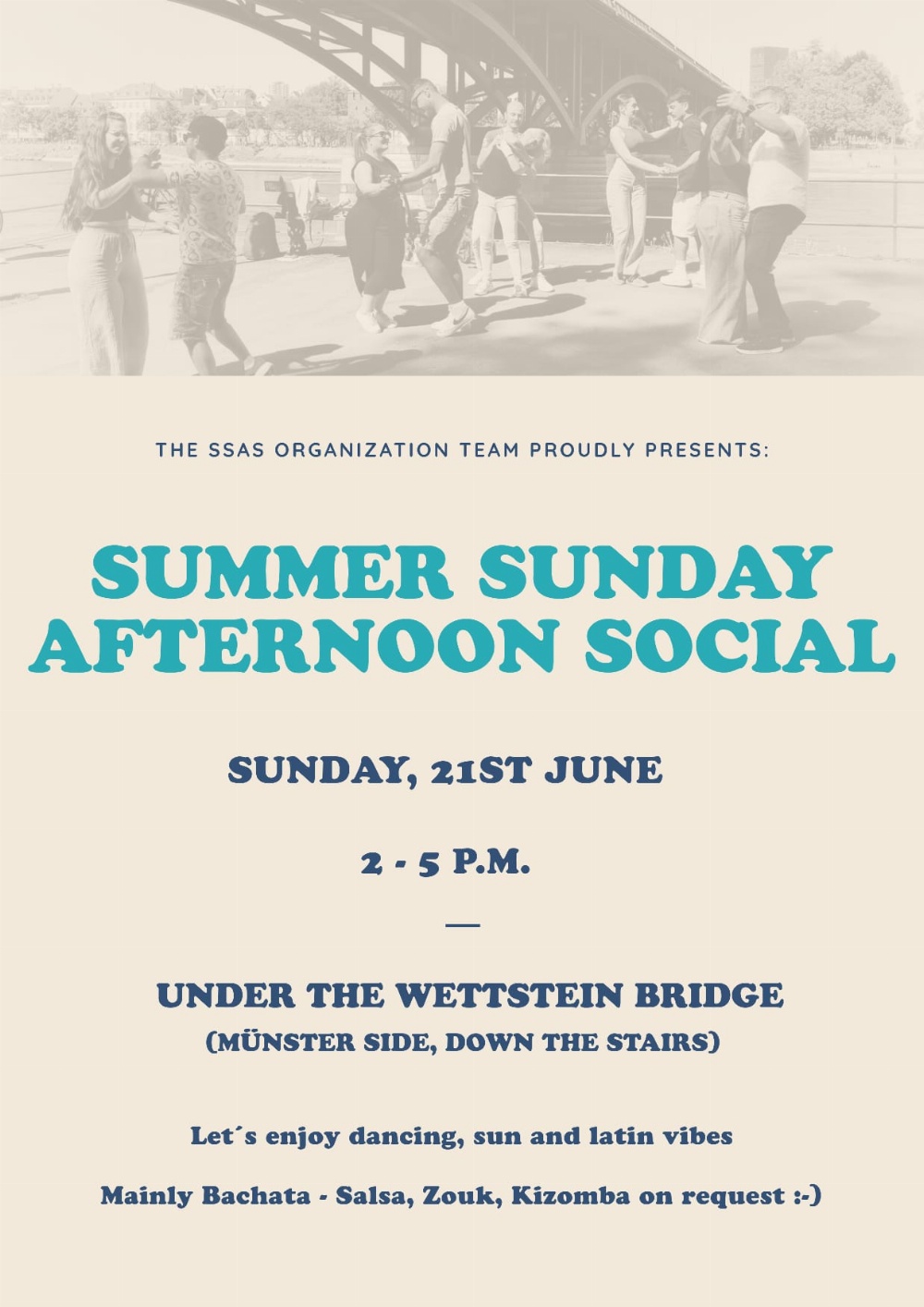 SUMMER SUNDAY AFTERNOON SOCIAL