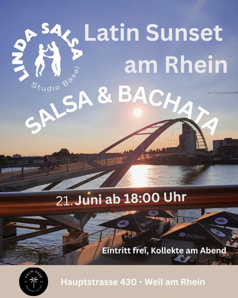 Latin Sunset am Rhein