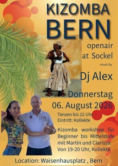 Kizomba Bern openair at Sockel