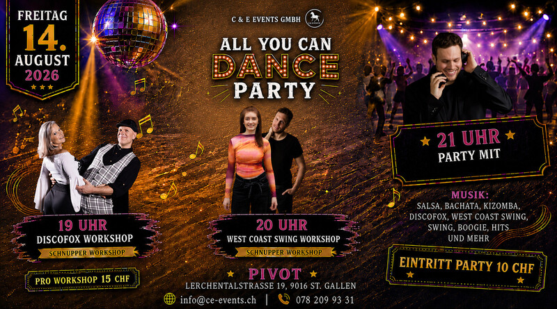 ALL YOU CAN DANCE PARTY