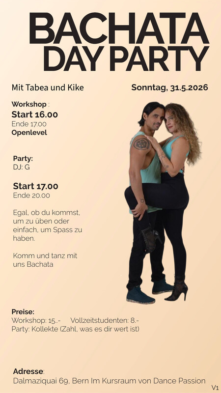 Bachata Day Party - mit Tabea und Kike