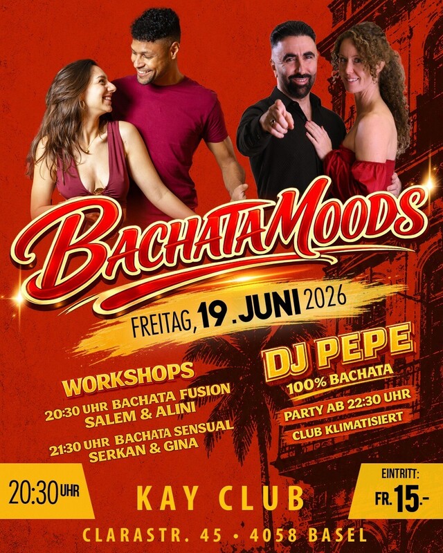 BACHATAMOODS mit DJ PEPE