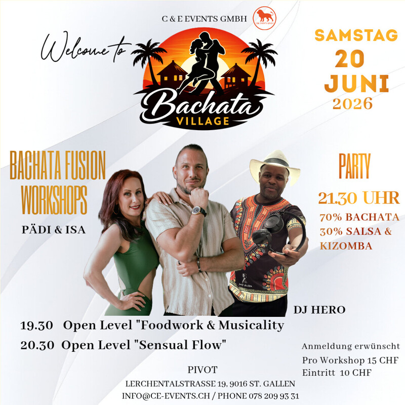 Bachata Village Party in St. Gallen!!!