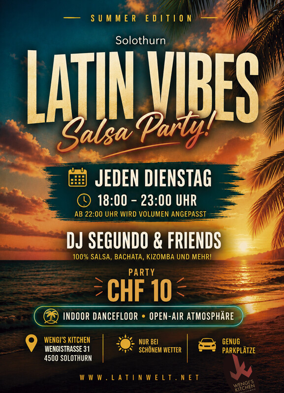 Latin Vibes Salsa Party!