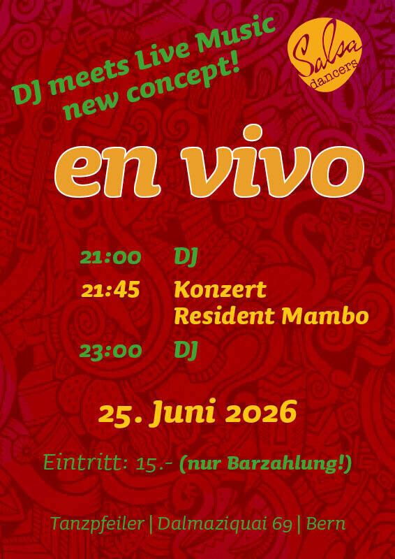 en vivo - DJ & Konzert Resident Mambo