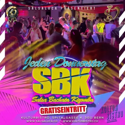 Jeden Donnerstag SBK Salsa Bachata Kizomba