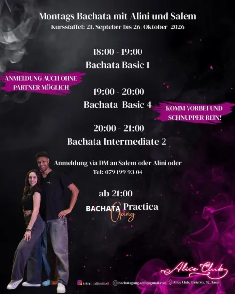 Montags Bachata mit Alini und Salem
