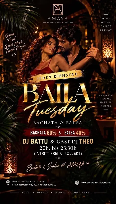 BAILA Tuesday