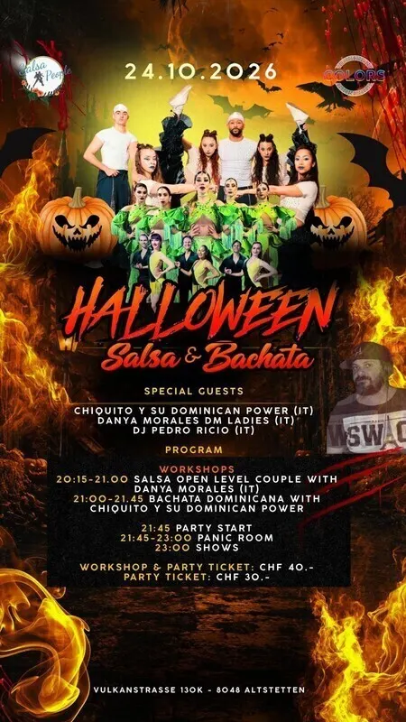 HALLOWEEN Salsa & Bachata