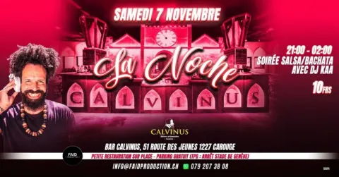 La Noche Calvinus Salsa y Bachata