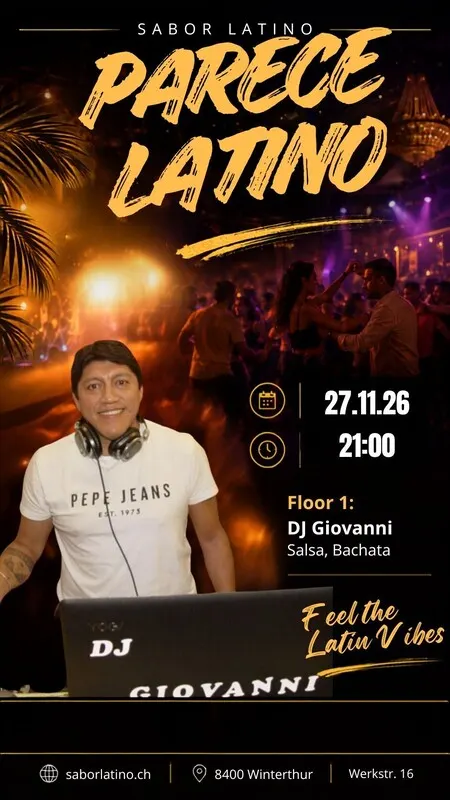 Parece Latino mit Salsa Workshop