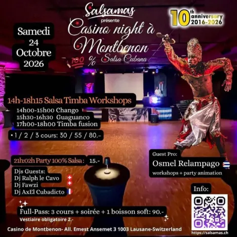 Casino night à Montbenon