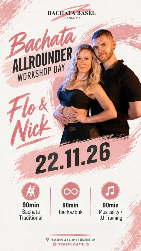 Bachata ALLROUNDER WORKSHOP DAY