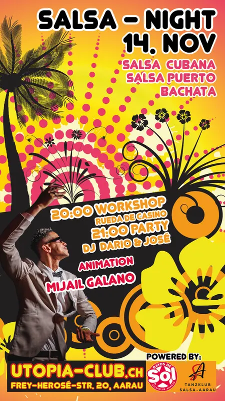 Salsa Night im Utopia "The only one"