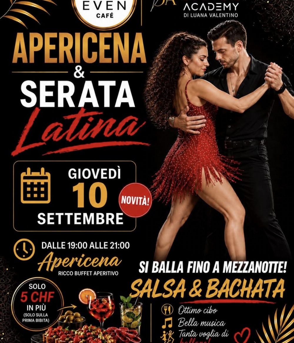 Apericena & Serata Latina