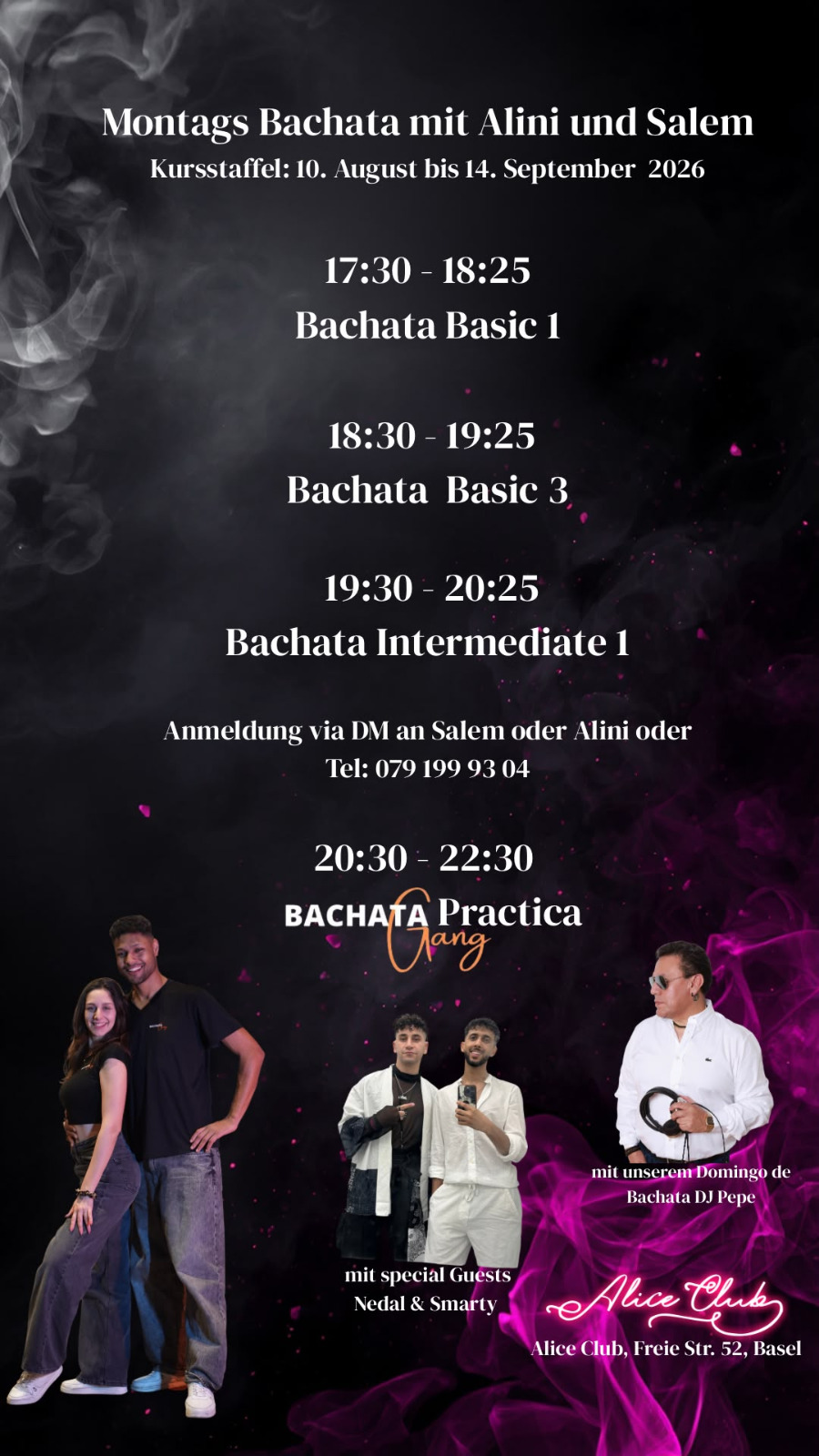 Montags Bachata mit Alini und Salem